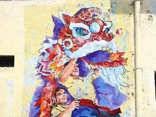 Street art Ipoh Malaysia