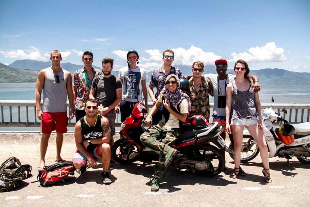 Travellers on the Buffalo Run, Vietnam Backpackers