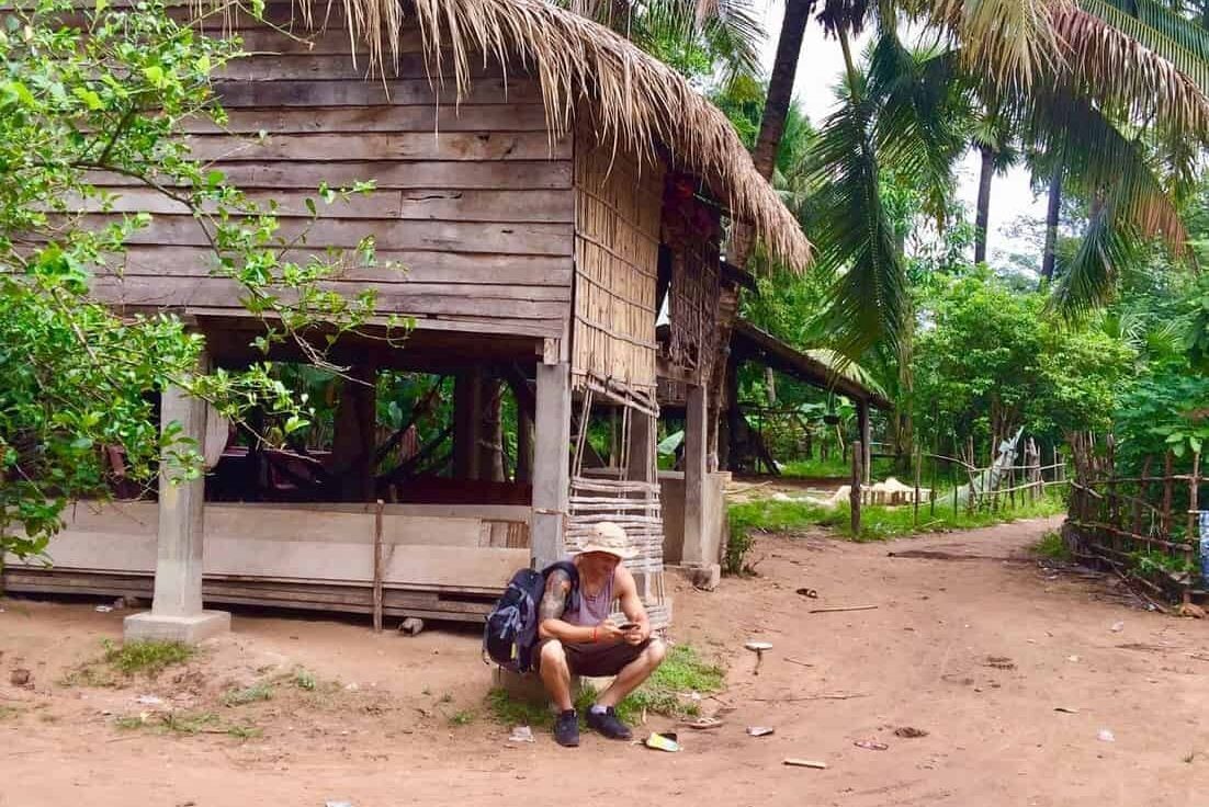 Using a mobile phone whilst travelling