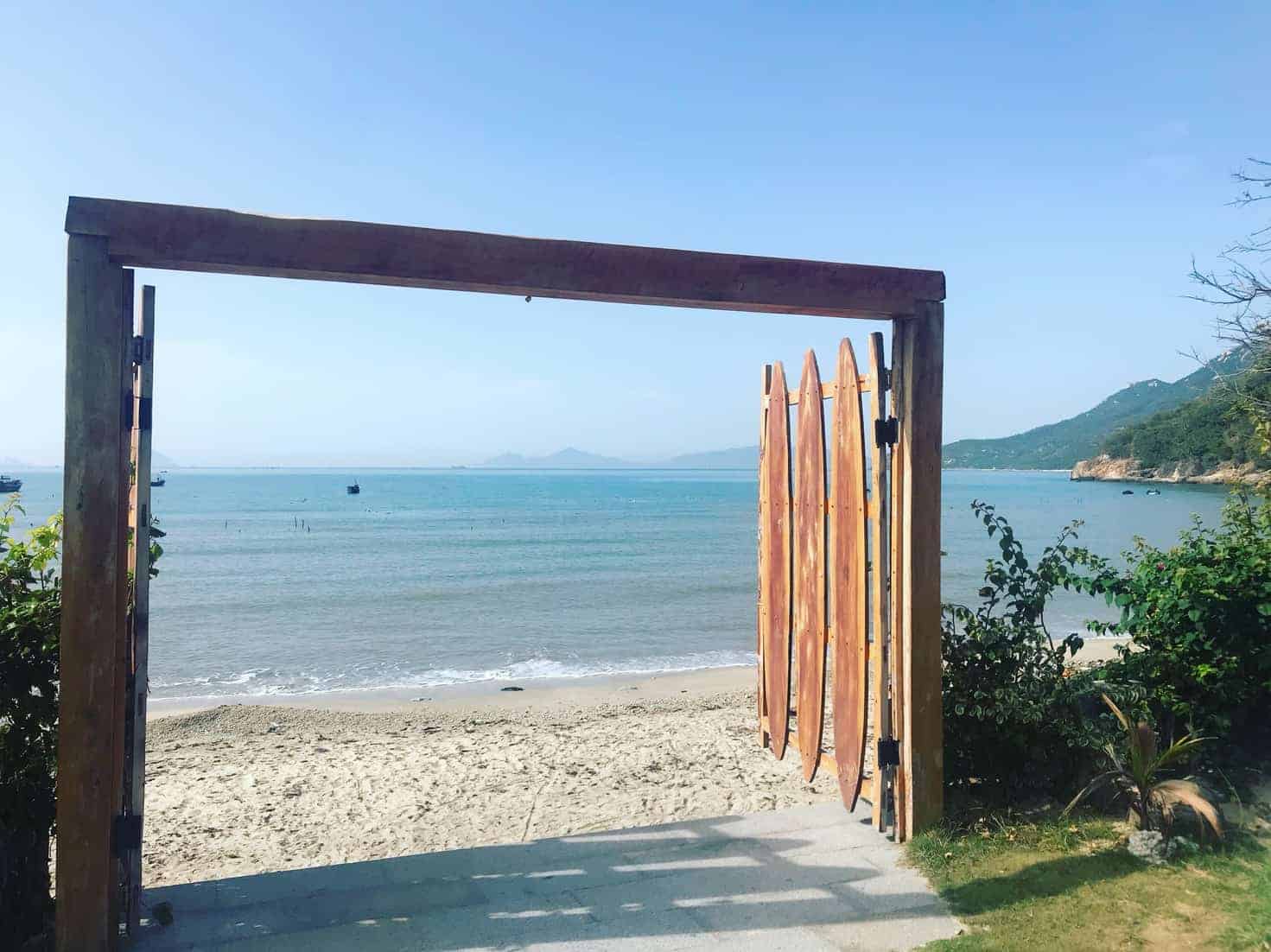 The gate opens to yet another adventure one can experience at Ninhvana VBH, Vietnam