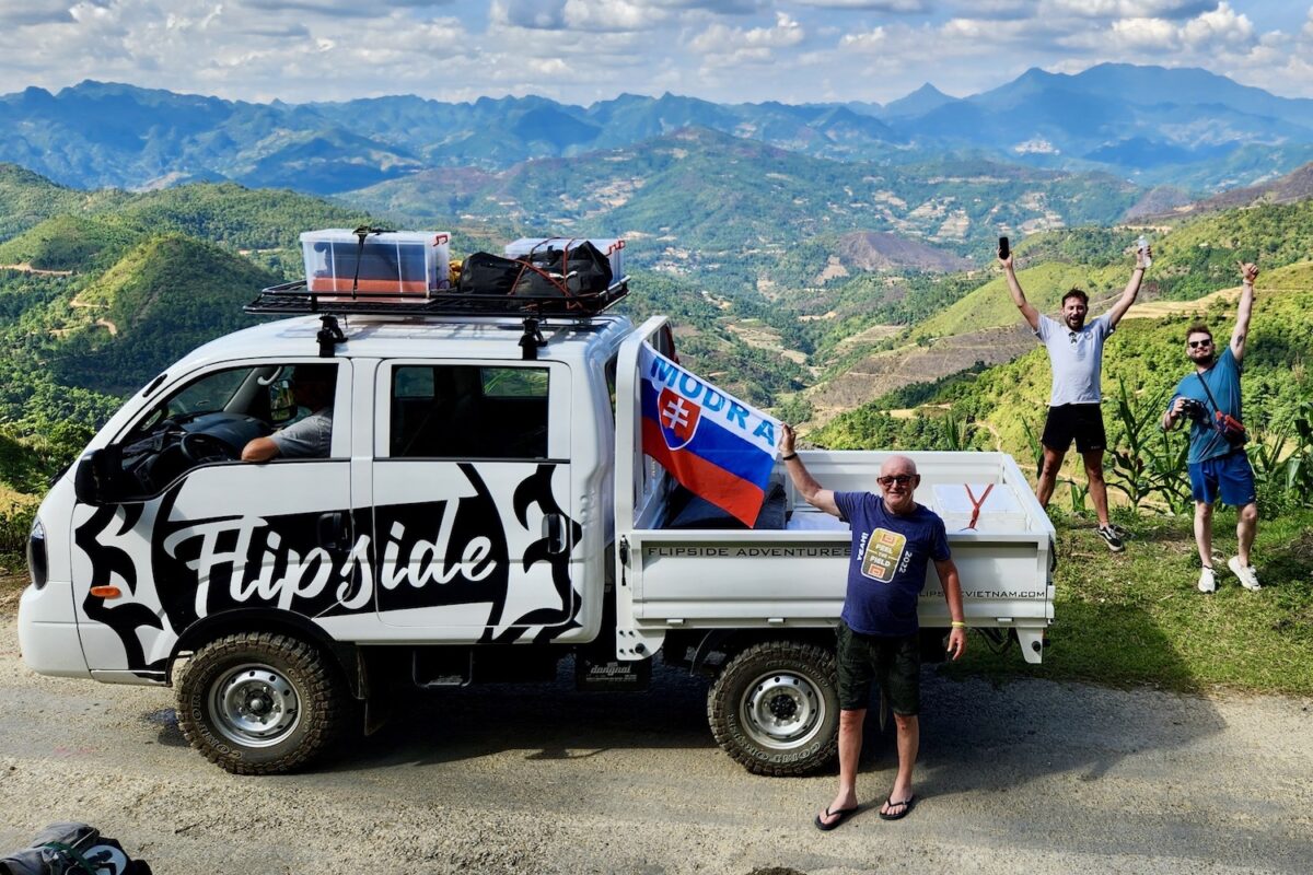 4WD Truck Ha Giang Loop Flipside Hostel