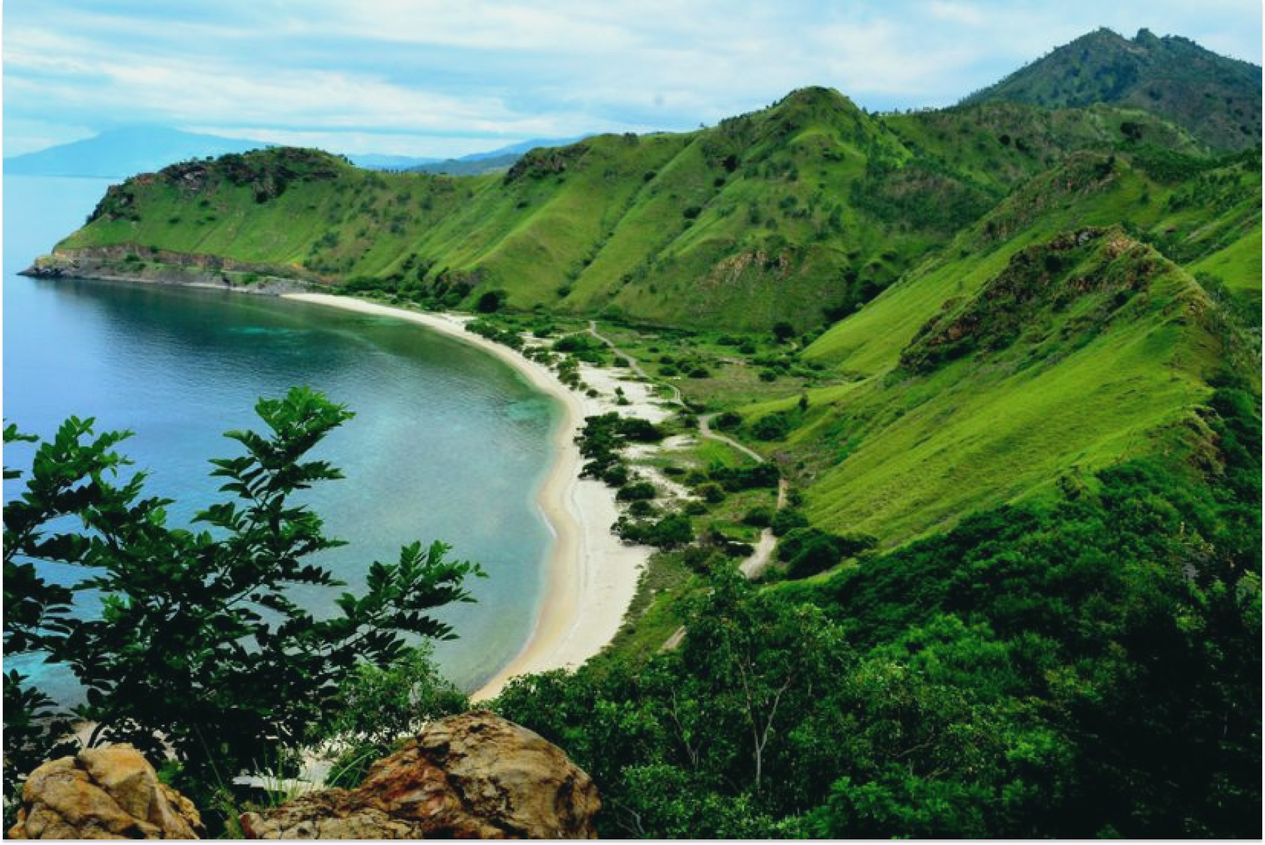 Lush mountain Timor