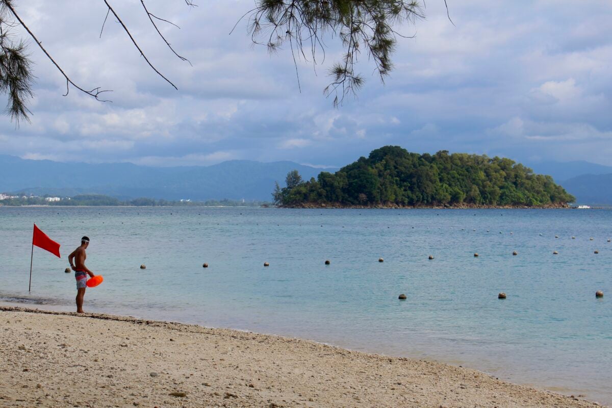 Beach in Borneo